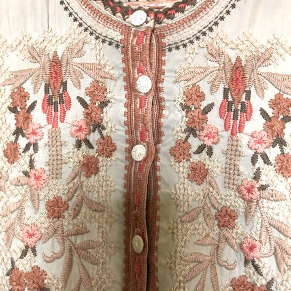 Johnny Was KOBA CUPRA BLOUSE - Picture 6 of 14